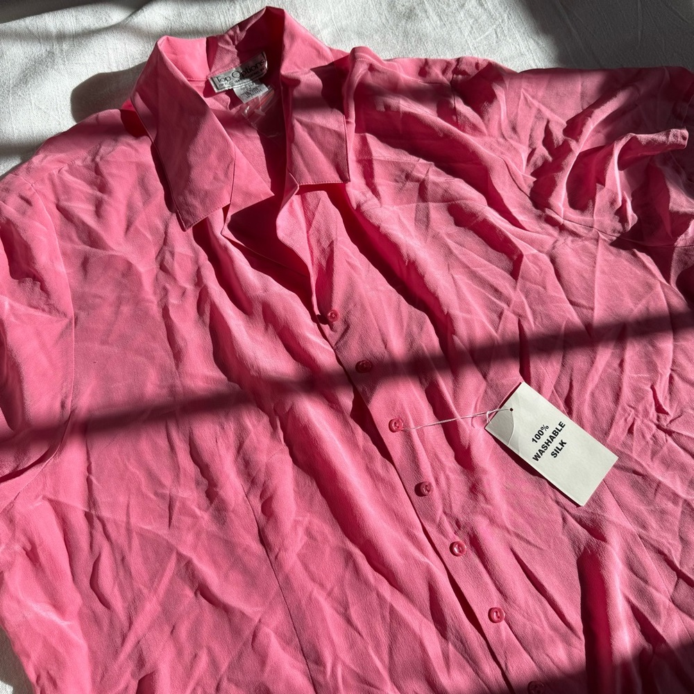 Top Options 100% silk top - Picture 2 of 4